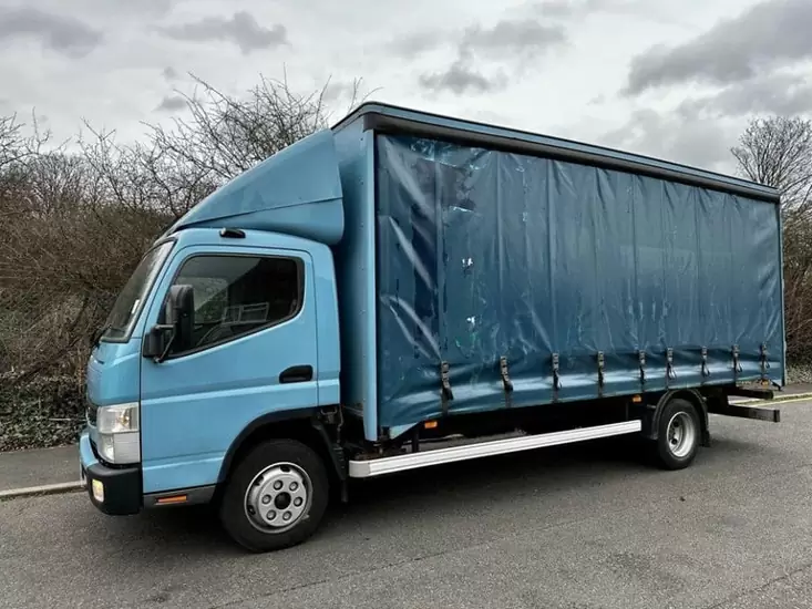 2018 68 MITSUBISHI FUSO CANTER 3.0 7C15 43 148 BHP AUTOMATIC 20FT CURTAINSIDER D