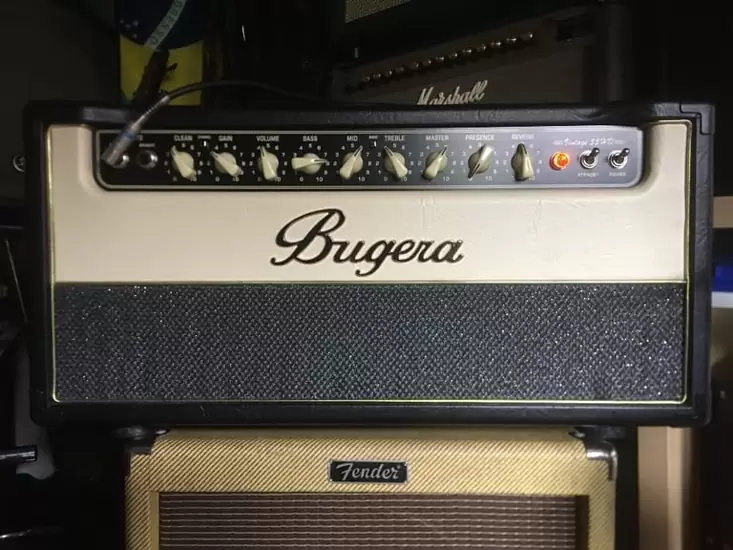 £245.00 Bugera V55 All Valve 55W Head + Footswitch EXCELLENT!